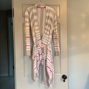 Tie front summer sweater